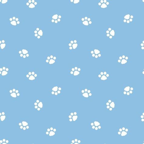 Blue Paw Print Background, Paw Background Wallpapers, Paw Pattern Wallpaper, Blue Dog Aesthetic, Blue Dog Wallpaper, Puppy Background, Dogs Background, Pet Background, Pet Wallpaper