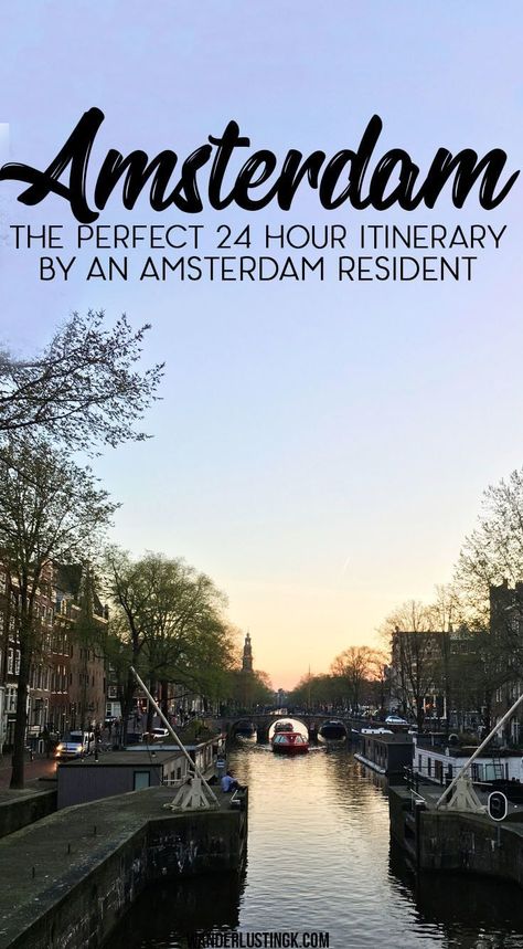 The perfect itinerary for 24 hours in Amsterdam by a resident with the best things to do in 1 day in Amsterdam & the best food in #Amsterdam! #Netherlands Amsterdam In Fall, Amsterdam In A Day, Skyline Photos, Day In Amsterdam, Travel Holland, Viking Cruise, Amsterdam Itinerary, Amsterdam Travel Guide, Things To Do In Amsterdam