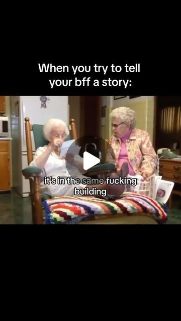 The Vintage Parents on Instagram: "The joy of aging: being unapologetically honest #bff #sisters #thevintageparents @grammaandginga #imissthese2 #wv" Funny Friends Videos, Funny Bff Videos, Crazy Family Humor, Grumpy Humor, Old Friends Funny, Sister Humor, Britain Funny, Disgusting Humor, Buddism Quotes