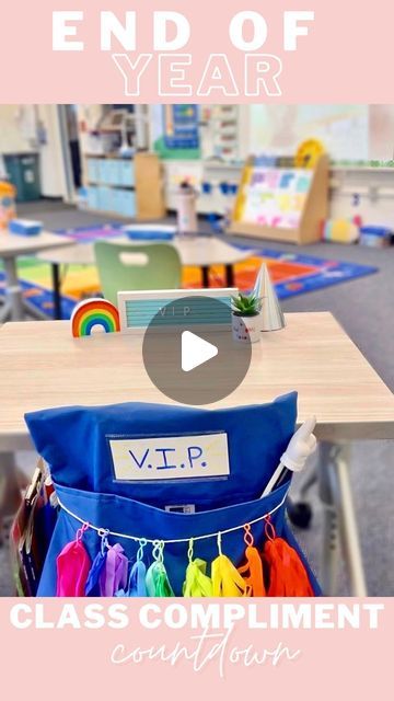 Anne Marie Williams on Instagram: "My absolute favorite way to end the year!
Class compliment countdown!

- ��make an envelope or trifold paper for each student
- when your student count equals your days left in school, start your countdown!
- open an envelope each day! We do a big reveal with a drum roll 
- the special students get a seat sack with special items
- the best part- COMPLIMENT POSTER! Take a big anchor chart & have students take turns throughout the day writing a compliment for them.
- the student gets to take the compliment anchor chart home!

A great keepsake & a way to make every student feel loved! Do you do an end of the year countdown? Let me know if you have any other ideas or things to add!" Open Day Ideas School, Seat Sacks, School Start, How To Make An Envelope, Big Reveal, Anchor Chart, Feel Loved, Anne Marie, Days Left