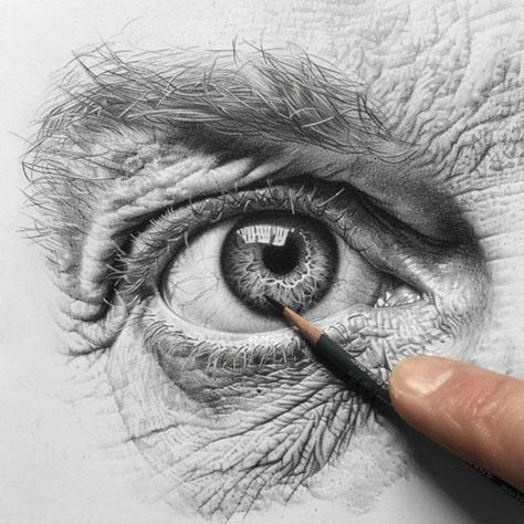 How To Pencil Draw, Mini Pencil Drawings, Humming Bird Drawing Realistic, How To Sketch An Eye, How To Paint Realistic, Realism Drawing Tips, Pencil Portrait Drawing Sketches, Paintings With Pencil, Unique Things To Draw