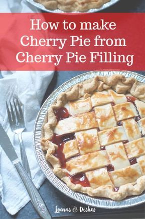 Cherry Pie Filling Recipes Easy, Recipe For Cherry Pie, Best Cherry Pie Recipe, Homemade Cherry Pie, Cherry Pie Filling Recipes, Sour Cherry Pie, Homemade Cherry Pies, Cherry Pie Recipe, Pies Recipes