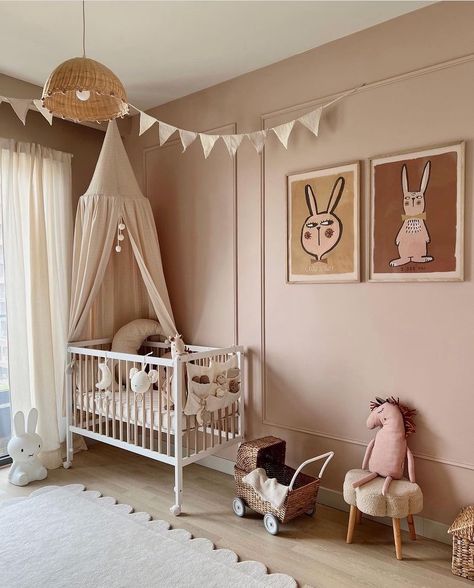 Pretty Pink Room, Pink Room Inspiration, Zara Home Baby, Zara Home Kids, Hm Home, Girl’s Room, Living Room Design Decor, Room Kids, Pink Nursery