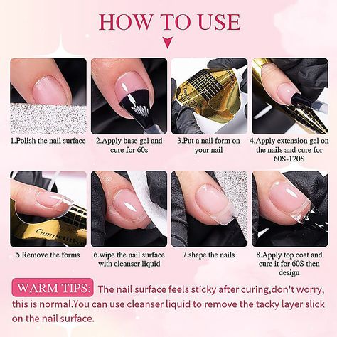 gel nail polish problems Sculpted Gel Nails, Gel Nail Tutorial, Gel Manicure At Home, Nail Problems, Builder Gel Nails, The Troubles, Diy Acrylic Nails, Pink Gel, Gel Nails Diy