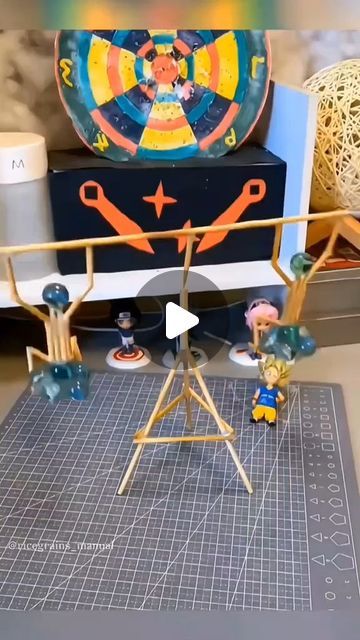 Balancing Toys Diy, Fun Diy Ideas, Toy Diy, Simple Machines, Crafts Handmade, A Stick, Instagram Reels, Fun Diy, Craft Time