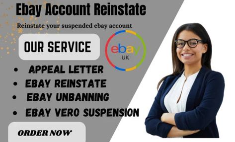 i'm kennzy an eBay specialist having experience of a year in dealing all types of eBay restrictions and suspensions, if your eBay account has been restrict temporarily, or permanently, I will help you through a strong and professional appeal. Is there any guarantee of reinstatement? I can't claim the guarantee of reinstatement, because eBay policies are very strict, I will give you the highest chances of reinstatement through a strong and professional appeal. Ebay Reinstatement, Shopify Seo, Ebay Reseller, Ebay Account, Grow Together, Etsy Sales, Hello There, Digital Marketing Services, Pinterest Marketing