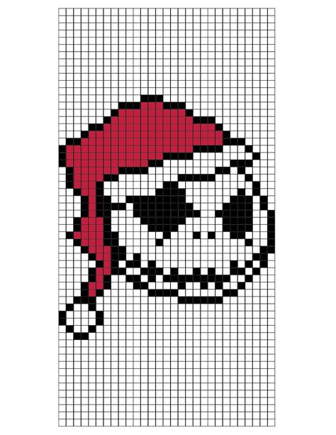 Nightmare Before Christmas Pixel, Nightmare Before Christmas Pixel Art, Pixel Art Noel, Pixel Art Halloween, Christmas Perler Beads, Graph Paper Drawings, Easy Pixel Art, 8bit Art, Diy Perler Bead Crafts