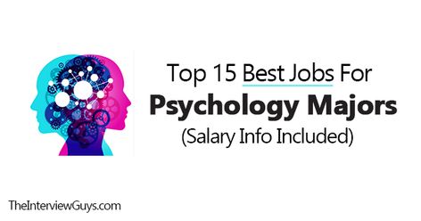 Top 15 Best Jobs for Psychology Majors Psychology Jobs, Psych Major, Psychology Careers, Social Science Research, Psychology Major, College Majors, Best Jobs, Research Assistant, College Professor