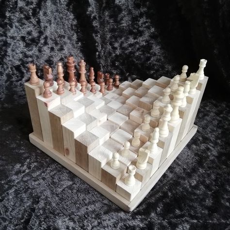 Unique Chess Boards, Homemade Chess Set, Cute Chess Board, Homemade Chess Board, Custom Chess Board, Cool Chess Boards, Chess Board Ideas, Chess Board Diy, Chess Board Aesthetic