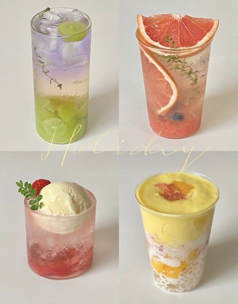 Iced Drinks Recipes, Drink Recipes Nonalcoholic, Refreshing Drinks Recipes, Hilarious Photos, Sweet Drinks, Pretty Drinks, Stop Staring, Cafe Menu, Food Recepie