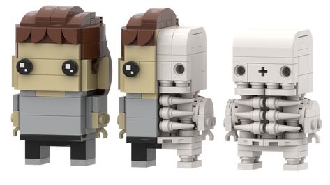 LEGO IDEAS - Product Ideas - BrickHeadz - Structure Lego Brickheadz Moc, Lego Brickheadz, Lego Head, Lego Inspiration, Lego Minifigs, Half Body, Lego Minifigure, Lego Builds, Mind Up