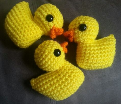 Duck Pattern, Crochet Mignon, Easter Crochet Patterns, Crochet Birds, Pola Amigurumi, Market Stall, Crochet Amigurumi Free, Easter Crochet, Yarn Projects