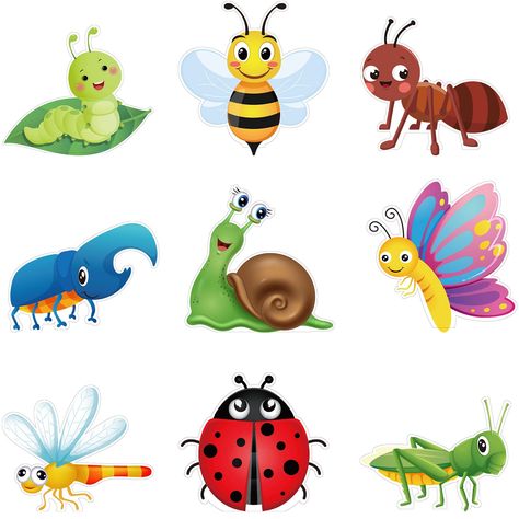 PRICES MAY VARY. Bugs Bulletin Board Decorations Birthday Party Supplies Kit Include: includes 45 spring summer insect butterfly bee cutout card decorations, as a beautiful scene arrangement for summer spring party decoration, it will add many fun memories to the summer spring theme Size of Insects Paper Cutouts Decorations: each spring summer bug party card measures about 15 x 14 cm / 5.9 x 5.5 inches; You can stick or hang these bug birthday decorations anywhere you like, they can create an ey Insect Decor, Butterfly Centerpieces, Spring Party Decorations, Bug Crafts, Early Childhood Teacher, Bulletin Board Decor, Board Decoration, Teacher Student, Spring Theme