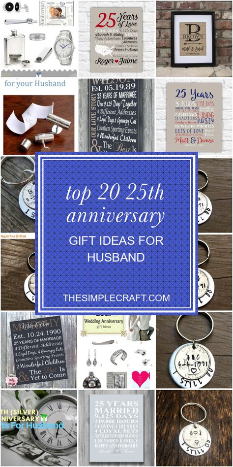 25th Anniversary Gift Ideas For Him, 25 Wedding Anniversary Gifts Couple, Husband 25th Anniversary Gift, Silver Anniversary Gifts For Husband, 25 Year Anniversary Gifts For Husband, 25th Anniversary Gifts For Husband Men, 25th Wedding Anniversary Gifts For Him, 25th Wedding Anniversary Gift Ideas For Couple, 20th Wedding Anniversary Ideas For Him