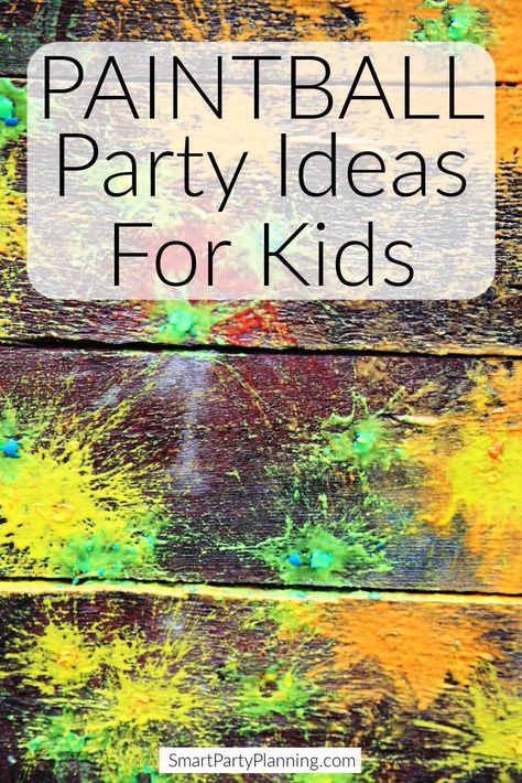 Paintball Party Ideas, Paintball Cake, Paintball Birthday Party, Paintball Birthday, Paintball Party, Paintball Game, Army Dog Tag, Paintball Mask, Birthday Party Places