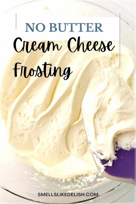 Cream Cheese Frosting without butter melts in your mouth with a tangy  sweetness that's just right. It's the perfect way to crown your cakes,  cupcakes, and cookies.  Swirl it onto cupcakes, layer it between cake tiers, or pipe it onto  cookies with ease. Its spreadability and pipeable texture make it a  dream to work with, and it holds up really well in hot weather. Frosting With No Butter, Stiff Cream Cheese Frosting, Cream Cheese Frosting No Butter, Cream Cheese Frosting Without Butter, Frosting No Butter, Frosting Without Butter, Creamy Green Beans, Perfect Roast Turkey, Spiced Eggnog