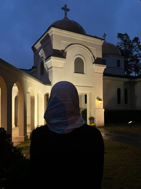 orthodox girl aesthetic 🕯️ orthodox veil, christian head covering, christian veiling, orthodox church Christian Orthodox Aesthetic, Orthodox Christian Veil, Christian Veil Aesthetic, Orthodox Modesty, Veiling In Christianity, Head Covering Christian, Catholic Veiling, Veil Christian, Orthodox Veil