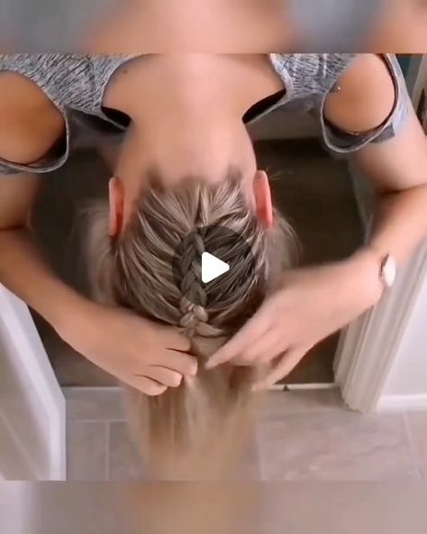 Dutch Braid Updo Tutorial, Dutch Braid Messy, Easy Dutch Braid, Braid Messy Bun, Braid Updo Tutorial, Easy French Braid, Upside Down French Braid, Dutch Braid Bun, Dutch Braid Updo