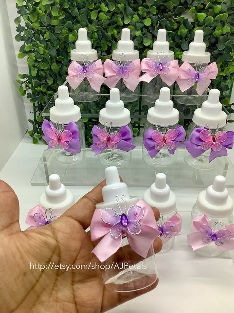 24 Mini Butterfly Baby Shower Favors-pink Butterfly Baby Shower-purple Butterfly Baby Shower-butterfly Themed-butterfly Baby Shower Favors - Etsy