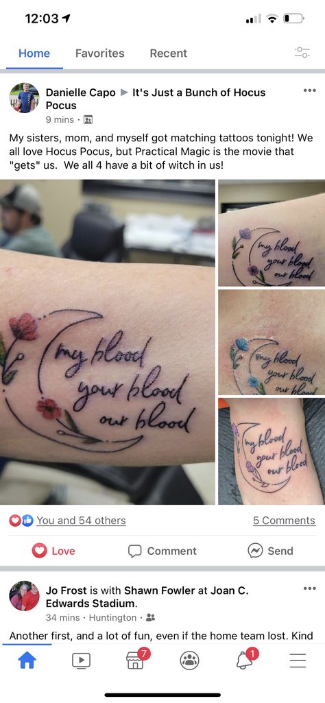 Practical Magic Tattoo Ideas Sisters, Practical Magic Tattoo Quotes, Practical Magic Tattoo Ideas, Practical Magic Tattoo, Teacup Tattoo, Sisters Tattoo, Ink Therapy, Bestie Tattoo, Birthday Tattoo