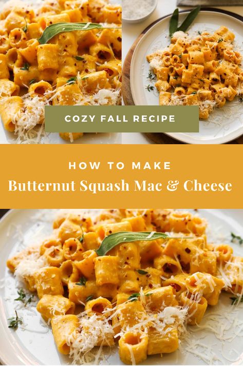 Roasted Butternut Squash Mac And Cheese, Butternut Squash Macaroni And Cheese, Mac N Cheese Crockpot, Mac And Cheese Pie, Butternut Squash Mac Cheese, Butternut Squash Macaroni, Vegetarian Diet Recipes, Mashed Butternut Squash, Squash Mac And Cheese