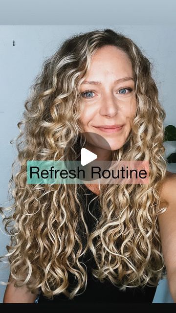 How To Style Next Day Curly Hair, Next Day Curly Hair Refresh, Refresh Curly Hair Next Day, Second Day Curly Hair Refresh, Day 2 Curly Hair Refresh, 2nd Day Curly Hair Refresh, Refresh Curls Next Day, Second Day Curly Hairstyles, How To Refresh Curly Hair