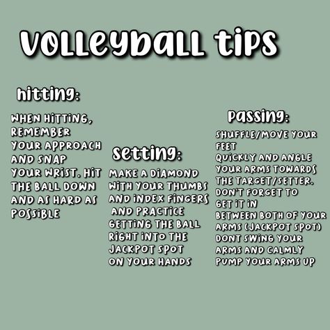 How To Pass Volleyball, How To Set In Volleyball, Tips For Volleyball Tryouts, Volleyball Tricks, Setting Volleyball, Volleyball For Beginners, Volleyball Warm Ups, Volleyball Jokes, Libero Volleyball