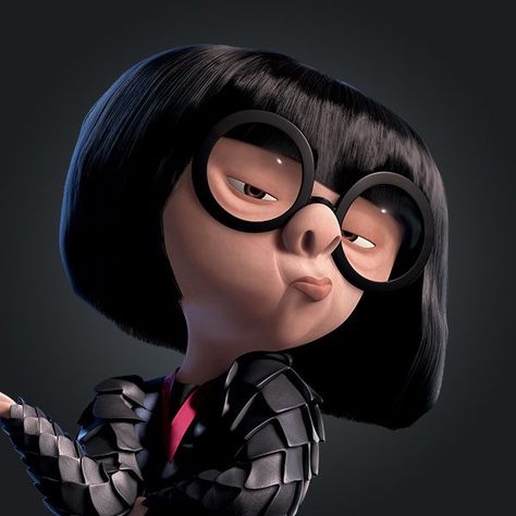 Behaviors of Narcissists Edna Incredibles, Disney Pixar Quotes, Incredibles Wallpaper, Highlight Wallpaper, Pixar Quotes, Brave Movie, Edna Mode, Short Black Hair, Cartoon Disney