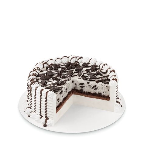 Dairy Queen®. Happy Tastes Good® Oreo Layer Dessert, Oreo Blizzard, Dq Ice Cream Cake, Dq Ice Cream, Layered Dessert Recipes, Dairy Queen Cake, Dairy Queen Ice Cream Cake, Oreo Cookie Cake, Oreo Ice Cream Cake