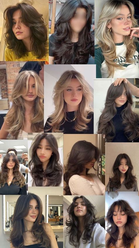 Sanggul Modern, Long Hair Cut Short, Hair Inspiration Long, Layered Haircuts For Medium Hair, Hairstyles For Layered Hair, Blowout Hair, 90s Hairstyles, Haircuts For Medium Hair, Haircuts Straight Hair