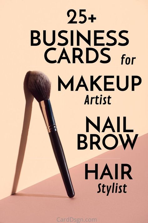 Make Up Artist Business Cards Ideas, Makeup Artist Business Cards Design, Brow Salon, Hair Stylist Business Cards, Business Card Ideas, Business Owner Gifts, Zazzle Business Cards, Makeup Business Cards, Stories Pictures