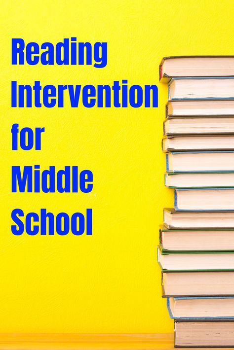 Reading Intervention Middle School, Ela Intervention, Reading Support, Reading Intervention Activities, Reading Tutor, Reading Interventionist, Special Education Reading, Middle School Special Education, Literacy Intervention