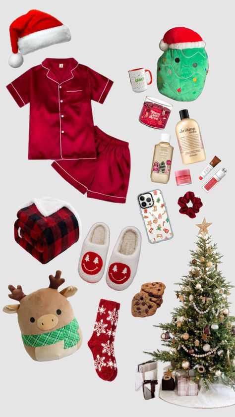 Preppy Christmas Outfit, Cozy Christmas Outfit, Fashion Christmas Tree, Cute Christmas Ideas, Xmas Pjs, Christmas Fits, Cute Christmas Outfits, Christmas Pj, Christmas Prep