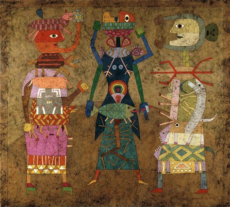 Victor Brauner, Romanian, 1903 - 1966 - Memory of Reflexes (Mémoire des réflexes) - The Menil Collection - The Menil Collection Desmond Morris, Victor Brauner, Raw Art, Painting Collage, Watercolor Ink, Art Brut, Naive Art, Outsider Art, Fantastic Art