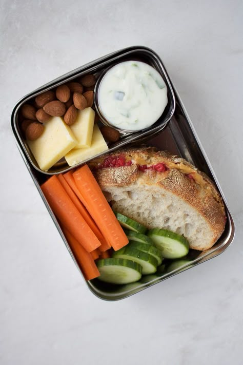 Copycat Starbucks Protein Boxes - Stephanie Kay Nutrition Pb And J Lunch Ideas, Healthy Adult Bento Box Lunches, Pb&j Lunch Lunchbox Ideas, Snack Box Healthy, Easy Lunch To Take To Work, Adult Lunchbox Ideas, Healthy Lunchbox Ideas For Work, Take To Work Lunch Ideas, Healthy Easy Lunch Ideas For Work