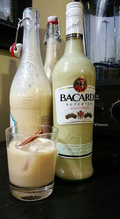 Puerto Rican Recipes Puerto Rico Coquito Recipe, Puerto Rican Coquito Recipe, Coquito Drink, Puerto Rican Coquito, Coconut Eggnog, Coquito Recipe, Nutella Recipe, Alcoholic Treats, Homemade Alcohol