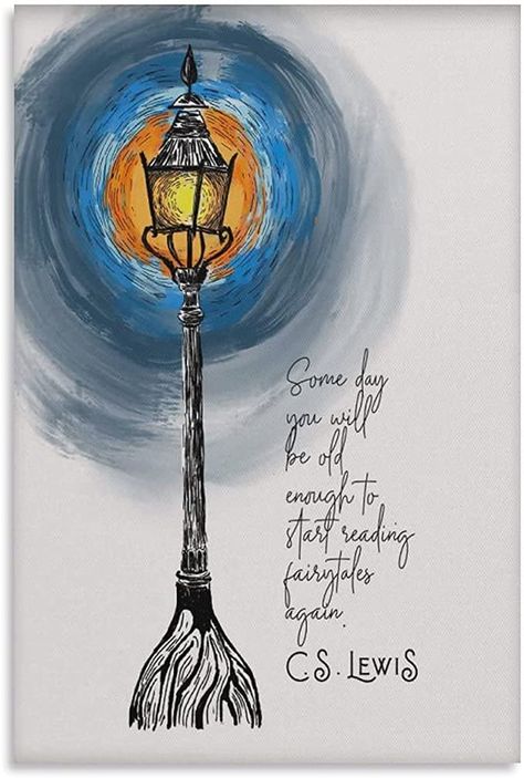 Poster Room Aesthetic, Narnia Lamp Post, Home Modern Decor, Thumbnail Photo, Narnia Quotes, C S Lewis Quote, Light Post, Aesthetic Wall Art, Poster Room