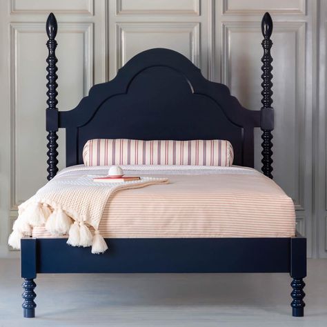 Steel Bed Frame, Spindle Bed, Arched Headboard, Bed Frame Design, Beautiful Bed, Wooden Bed Frames, Wood Bed, Green Bathroom, Wood Beds