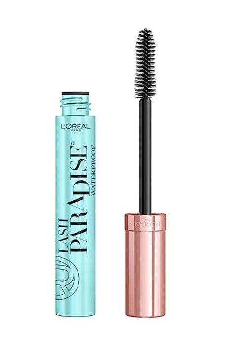 Makeup Lash Paradise Waterproof Mascara, Voluptuous Volume, Intense Length, Feathery Soft Full Lashes, No Smudging, No Clumping, Black, 0.25 Fl Oz (Pack of 2) Loreal Lash Paradise Mascara, Loreal Mascara, Ideas Para Regalo, Maybelline Mascara, Paris Makeup, Lash Paradise, Loreal Makeup, Luxurious Skincare, Christmas Gift Items