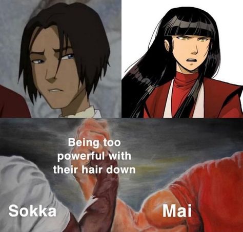 Being too powerful with their hair down Sokka Mai – popular memes on the site ifunny.co Atla Memes, Avatar The Last Airbender Funny, Avatar Funny, Avatar Series, The Last Avatar, Avatar The Last Airbender Art, Team Avatar, Avatar Characters, Avatar World