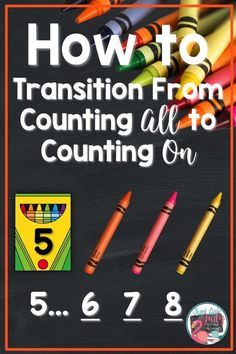 Discover math ideas and freebies in this post about helping your kindergarten, first, and second grade students move from counting all to counting on or counting up when adding! #additionfacts #additionfactstrategies #additionactivities #kindergartenmath #1stgrademath #2ndgrademath Math Intervention First Grade, Counting Objects, Eureka Math, Math Number Sense, Prek Math, Math Intervention, Classroom Freebies, Math Counting, Counting On