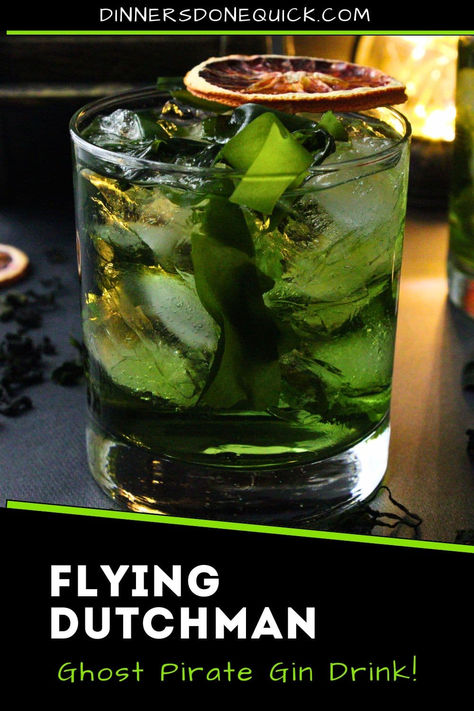 Set sail with the Flying Dutchman Cocktail - a gin drink perfect for ghost pirates! This spooky green drink is perfect for Halloween or any pirate-themed party. Featuring gin, a splash of citrus, and a haunting green hue, it's sure to impress your guests. Try this ghostly cocktail for your next gathering and bring the legend of the Flying Dutchman to life. #FlyingDutchmanCocktail #HalloweenDrinks #PirateCocktails #GinCocktail Slytherin Cocktail, Pirate Drinks Alcohol, Pirate Cocktails, Pirate Cocktail Recipes, Pirate Theme Cocktail, Drunken Ghost Cocktail, Halloween Cocktails Gin, Pirate Themed Drinks, Spooky Bourbon Cocktails