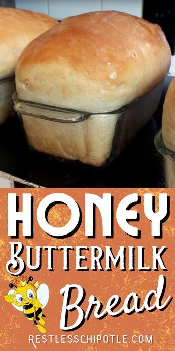 Honey Bread Recipe, Honey Buttermilk Bread, Easy Bread Machine Recipes, Buttermilk Bread, Pudding Chia, Honey Bread, Bread Maker Recipes, Homemade Bread Recipes Easy, Homemade Bread Easy