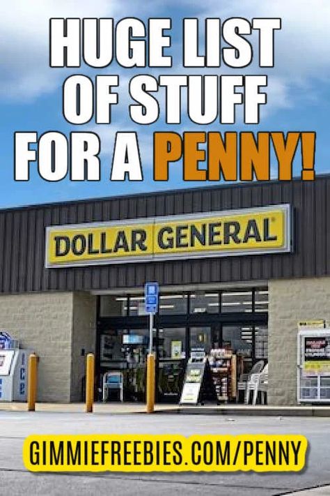 Now, updated to include the 7/27/2021 list! What's the Dollar General penny list? Read on, and join in the fun! Do you shop at Dollar General on Tuesdays? If Dollar General Penny Items, Dollar General Couponing, Aarp Discounts, Dollar General Store, Couponing For Beginners, Senior Day, Budgeting 101, Senior Discounts, Apple Sauce