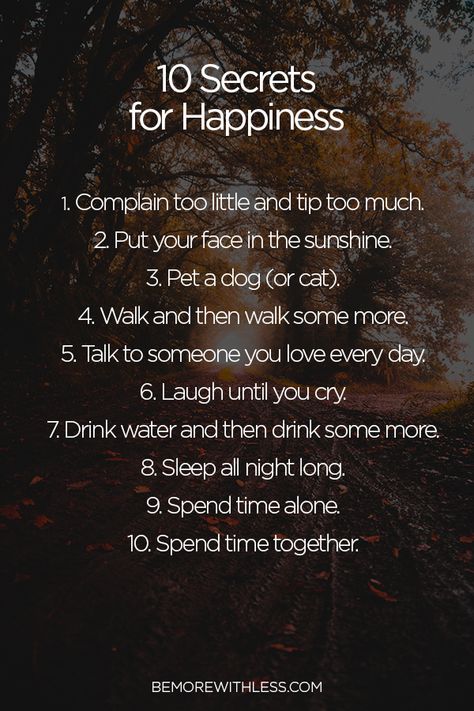 How To Be Happy: the 10 secrets to happiness - Be More with Less Happiness Challenge, Declutter Your Mind, How To Be Happy, Ways To Be Happier, Thinking Quotes, Bad Mood, Feeling Down, Know Nothing, Happy Thoughts