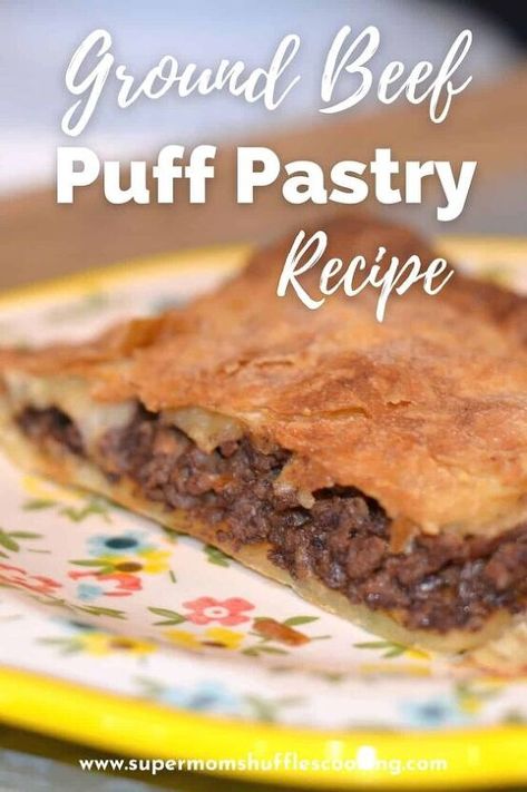 Gravy Packet, Puff Pastry Recipe, Brown Gravy Mix, Pastry Recipe, Puff Pastry Dough, Pastry Pie, Brown Gravy, Frozen Puff Pastry, Puff Pastry Sheets