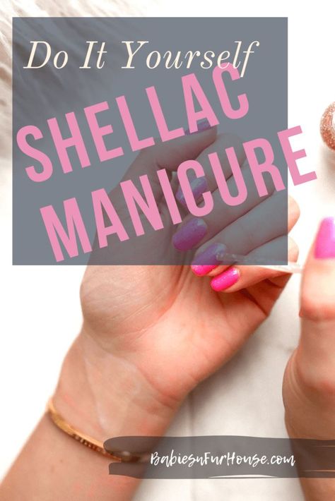 DIY Shellac Manicure. Do It Yourself! #shellac #diymanicure #diynails Shellac Nails At Home, Shellac Manicure, Manicure Diy, Shellac Nails, Manicure Kit, Work From Home Tips, Dry Nails, Trim Nails, Loose Skin