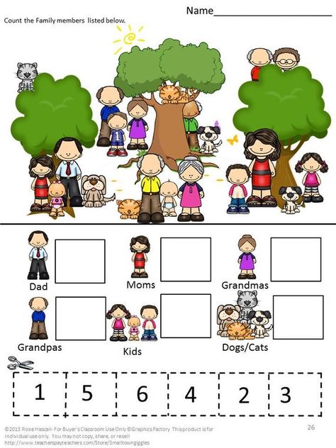 May Unit Math Literacy Cut Paste Activities Bundle May | Etsy Grandparents Activities, Familia Mea, Community Helpers Preschool, Cut And Paste Worksheets, Wh Questions, Family Theme, Letter Matching, Basic Skills, Math Literacy