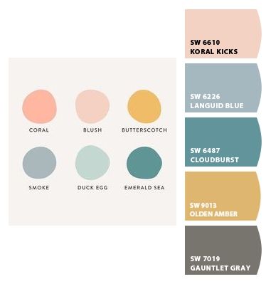 Colorful Gender Neutral Playroom, Sherwin Williams Rainbow Paint Colors, Sherwin Williams Playroom Colors, Neutral Playroom Paint Colors, Kids Playroom Color Scheme, Toddler Room Color Palette, Playroom Paint Ideas Color Inspiration, Playroom Paint Colors Sherwin Williams, Girls Room Color Palette