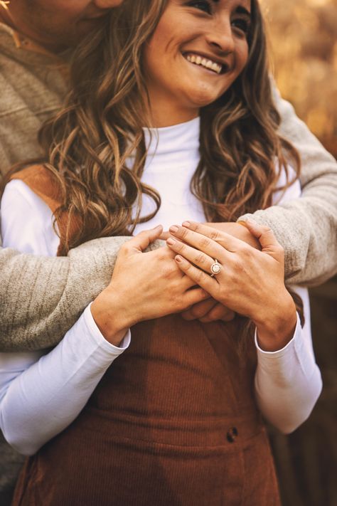 Here's to a forever that unfolds like a beautiful sunrise, illuminating your lives with the promise of each new day and a love that never fades. 🌞💞 #engagement #engagementphotos #engaged #engagementphotography #stlengaged Fall Couple Engagement Pictures, November Engagement Pictures, Fall Engagement Pics, Engagement Photoshoot Fall, Fall Engagement Pictures Outfit, Fall Engagement Shoots, Engagement Picture Outfits, Fall Engagement Pictures, Fall Shoot